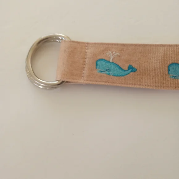 J. Crew Cotton Coastal Whale Belt | S/M - Picture 5 of 7
